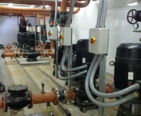 Chilled water pumps