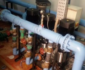 Chilled water pumps